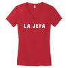 la jefa Women's V-Neck T-Shirt