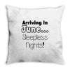 new daddy to be Throw Pillow