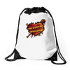 bloody love Drawstring Bags