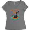 little cthulhu Women's Triblend Scoop T-shirt