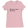 48. not today satan 022 Ladies Fitted T-Shirt