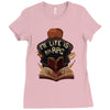 my life is an rpg2 Ladies Fitted T-Shirt