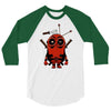 deadpool minion 3/4 Sleeve Shirt
