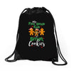 my first grade kids are smart cookies Drawstring Bags