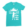 Floss Like A Boss Ladies Fitted T-Shirt