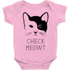 CHECK MEOWT Baby Onesie