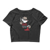 freddy krueger cartoon ideal birthday present or gift Crop Top