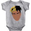 abstract design of xxxtentacion Baby Bodysuit