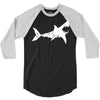 shark 'bite me' 3/4 Sleeve Shirt