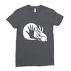 hand Ladies Fitted T-Shirt