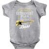 retirement plan Baby Bodysuit