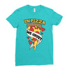 in pizza we crust Ladies Fitted T-Shirt