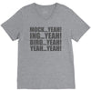 mock yeah ing yeah bird yeah yeah yeah V-Neck Tee