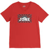 legends are born in june V-Neck Tee