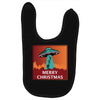 i want to believe santa parody Baby Bibs