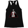 david with rose tattoo Racerback Tank