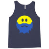 bearded smiley face Tank Top