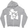 pokemon squitle evolution tee Zipper Hoodie