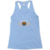 hockey mom rhinestone Racerback Tank