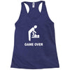 new dad to be gamer over Racerback Tank