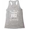 vintage made in 1952 perfectly aged a living legend Racerback Tank