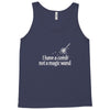 magic wand rhinestone Tank Top