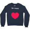 We're Hungry with Heart Crewneck Sweatshirt