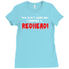 you dont scare me i married Ladies Fitted T-Shirt