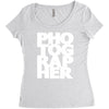 gift for photographer Women's Triblend Scoop T-shirt