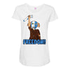 freedom Maternity Scoop Neck T-shirt