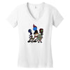 hooked on a feeling Women's V-Neck T-Shirt