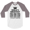F Chord Dad Funny Guitar 3/4 Sleeve Shirt