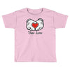 mickey et l'amour en Toddler T-shirt