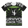 alien abductee survivor tour ufo nerd geek comic funny All Over Women's T-shirt