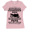 motorrad papa Ladies Fitted T-Shirt
