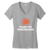 thanks to phoenicians Women's V-Neck T-Shirt