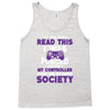 gamer pc controller game funny slogan Tank Top