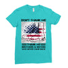 Veteran Don't Thank Me Thank My Brothers &amp; Sister Ladies Fitted T-Shirt
