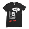 blow me Ladies Fitted T-Shirt