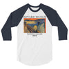 Edvard Munch Skrik 3/4 Sleeve Shirt