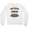 Super Cool Grandson Of A Freaking Awesome Grandma Crewneck Sweatshirt
