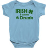 irish i were drunk Baby Bodysuit
