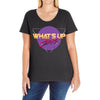 what's up jerks Ladies Curvy T-Shirt