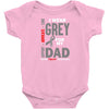 I Wear Grey For My Dad (Brain Cancer Awareness) Baby Onesie
