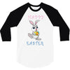 Bunny Happy Easter 3/4 Sleeve Shirt