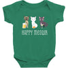 happy meowr Baby Bodysuit