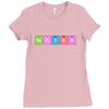 periodic table chemistry fun Ladies Fitted T-Shirt