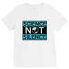 science not silence V-Neck Tee