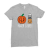 pumpkin spice Ladies Fitted T-Shirt