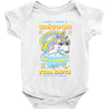 5  unicorn stab idiots Baby Bodysuit